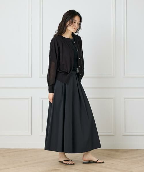 I.T.'S. international / イッツインターナショナル カーディガン・ボレロ | 2WAYシアーカーディガン | 詳細10