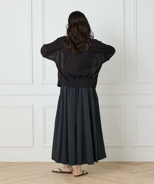 I.T.'S. international / イッツインターナショナル カーディガン・ボレロ | 2WAYシアーカーディガン | 詳細11