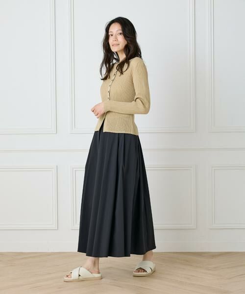 I.T.'S. international / イッツインターナショナル カーディガン・ボレロ | シアーリブカーディガン | 詳細3