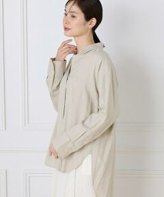 I.T.'S. international / イッツインターナショナル シャツ・ブラウス | オーバーサイズリネンシャツ《FUDGE 7月号掲載商品》