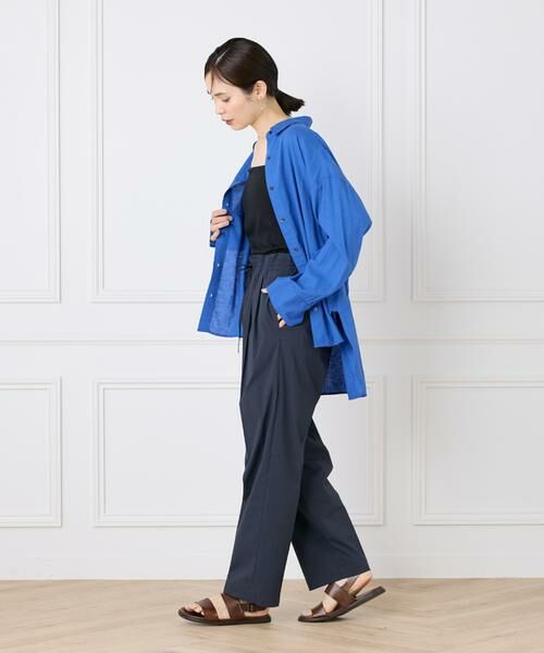 I.T.'S. international / イッツインターナショナル シャツ・ブラウス | オーバーサイズリネンシャツ《FUDGE 7月号掲載商品》 | 詳細10