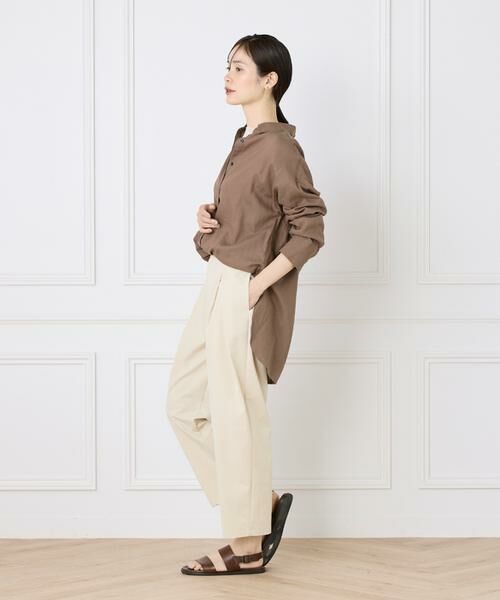 I.T.'S. international / イッツインターナショナル シャツ・ブラウス | オーバーサイズリネンシャツ《FUDGE 7月号掲載商品》 | 詳細19