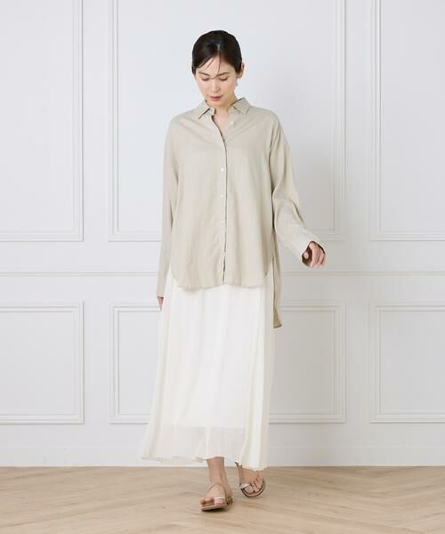 I.T.'S. international / イッツインターナショナル シャツ・ブラウス | オーバーサイズリネンシャツ《FUDGE 7月号掲載商品》 | 詳細22