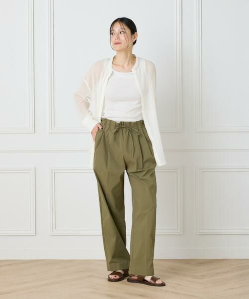 I.T.'S. international / イッツインターナショナル シャツ・ブラウス | シアー楊柳オーバーサイズシャツ | 詳細8