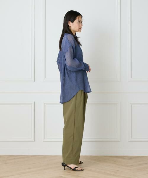 I.T.'S. international / イッツインターナショナル シャツ・ブラウス | シアー楊柳オーバーサイズシャツ | 詳細19