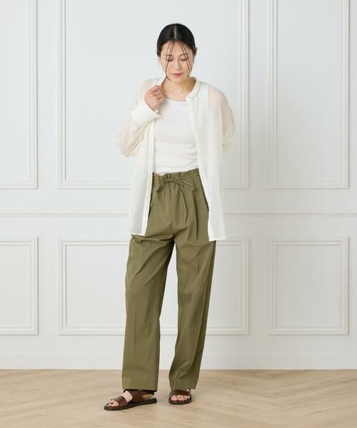 I.T.'S. international / イッツインターナショナル シャツ・ブラウス | シアー楊柳オーバーサイズシャツ | 詳細22