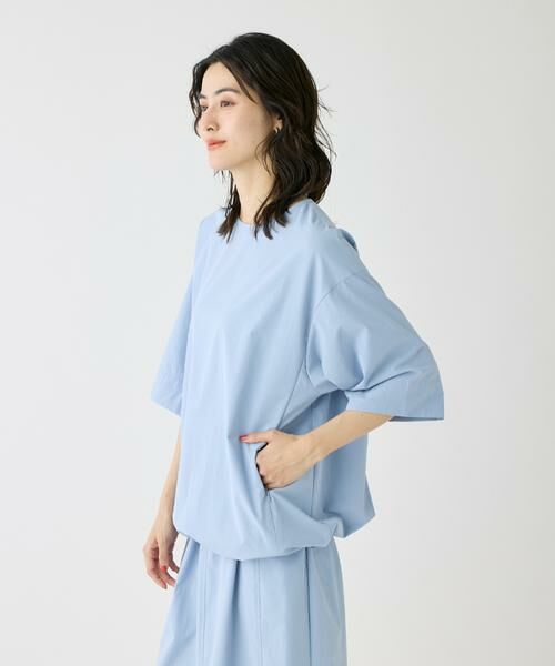 I.T.'S. international / イッツインターナショナル シャツ・ブラウス | ドローコードギャザートップス | 詳細14