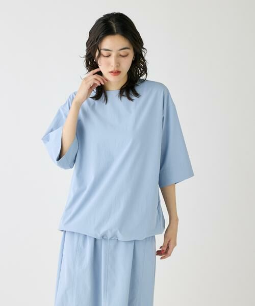 I.T.'S. international / イッツインターナショナル シャツ・ブラウス | ドローコードギャザートップス | 詳細28