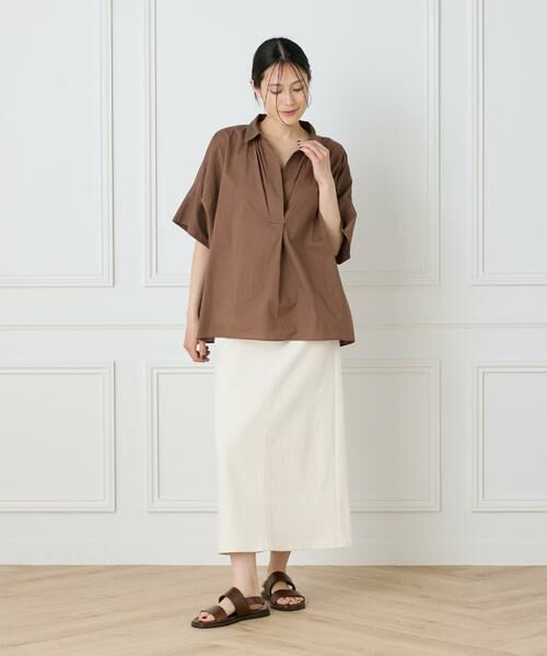 I.T.'S. international / イッツインターナショナル シャツ・ブラウス | オーバーサイズスキッパーシャツ | 詳細11