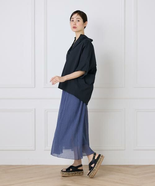 I.T.'S. international / イッツインターナショナル シャツ・ブラウス | オーバーサイズスキッパーシャツ | 詳細15