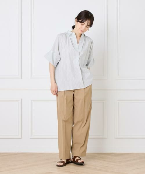 I.T.'S. international / イッツインターナショナル シャツ・ブラウス | オーバーサイズスキッパーシャツ | 詳細9