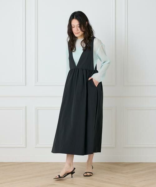 I.T.'S. international / イッツインターナショナル シャツ・ブラウス | シアー楊柳ボートネックプルオーバー | 詳細10