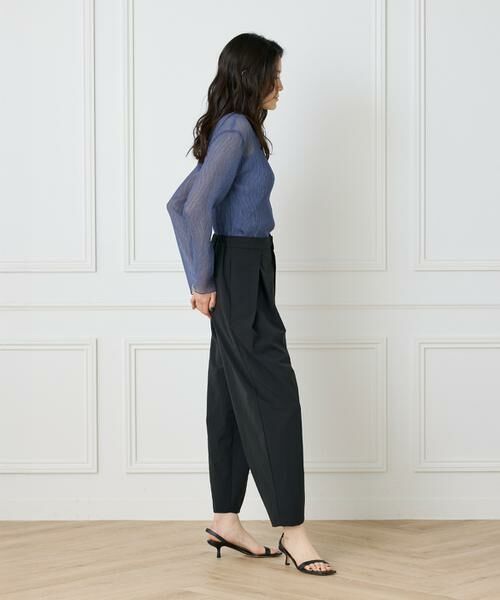 I.T.'S. international / イッツインターナショナル シャツ・ブラウス | シアー楊柳ボートネックプルオーバー | 詳細14