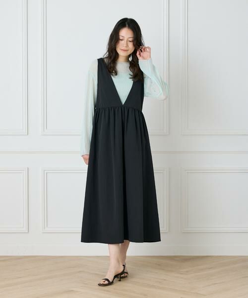 I.T.'S. international / イッツインターナショナル シャツ・ブラウス | シアー楊柳ボートネックプルオーバー | 詳細9