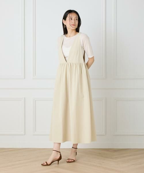 I.T.'S. international / イッツインターナショナル Tシャツ | シアーテレコボートネック5分袖プルオーバー | 詳細8