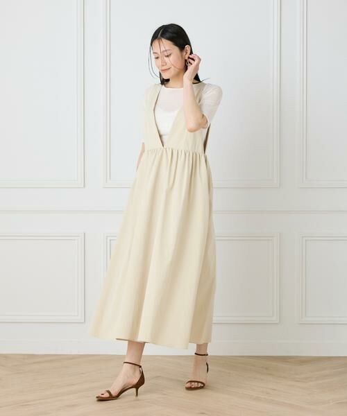 I.T.'S. international / イッツインターナショナル Tシャツ | シアーテレコボートネック5分袖プルオーバー | 詳細22