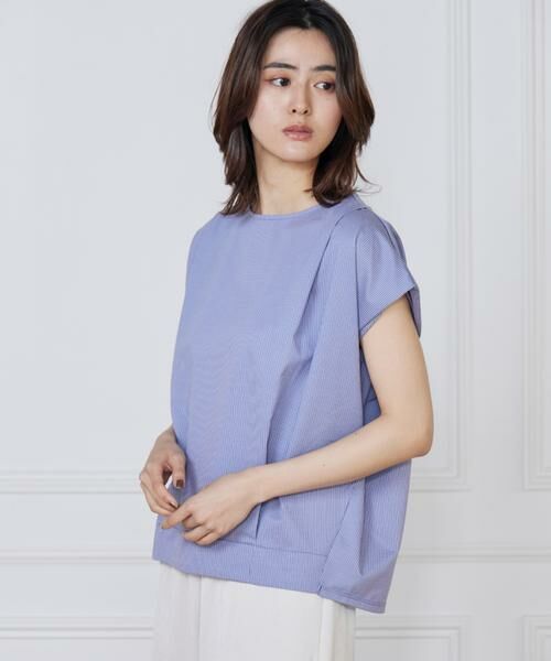 I.T.'S. international / イッツインターナショナル カットソー | タックスリーブプルオーバー | 詳細1