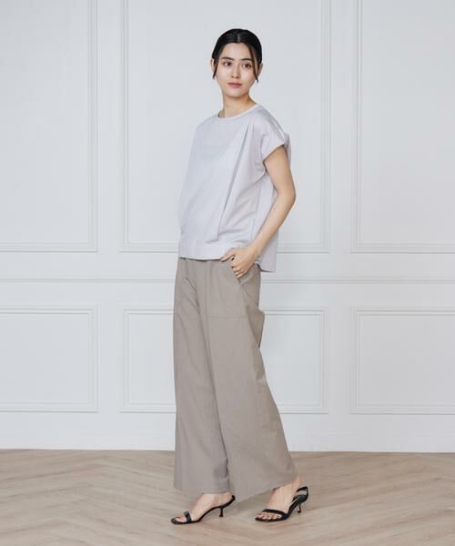 I.T.'S. international / イッツインターナショナル カットソー | タックスリーブプルオーバー | 詳細8