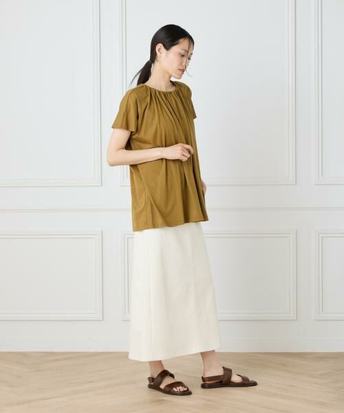 I.T.'S. international / イッツインターナショナル Tシャツ | ギャザーネックフレンチプルオーバー | 詳細11