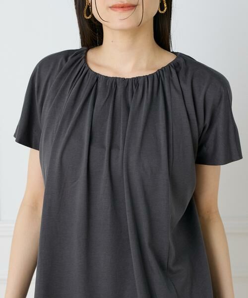 I.T.'S. international / イッツインターナショナル Tシャツ | ギャザーネックフレンチプルオーバー | 詳細30