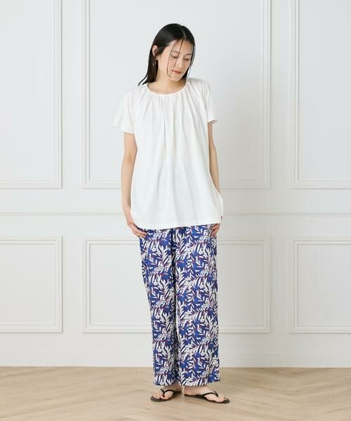 I.T.'S. international / イッツインターナショナル Tシャツ | ギャザーネックフレンチプルオーバー | 詳細21