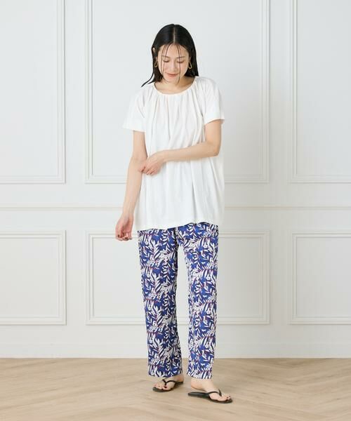 I.T.'S. international / イッツインターナショナル Tシャツ | ギャザーネックフレンチプルオーバー | 詳細22