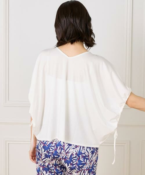 I.T.'S. international / イッツインターナショナル Tシャツ | ドローストリングスリーブカットソー | 詳細13