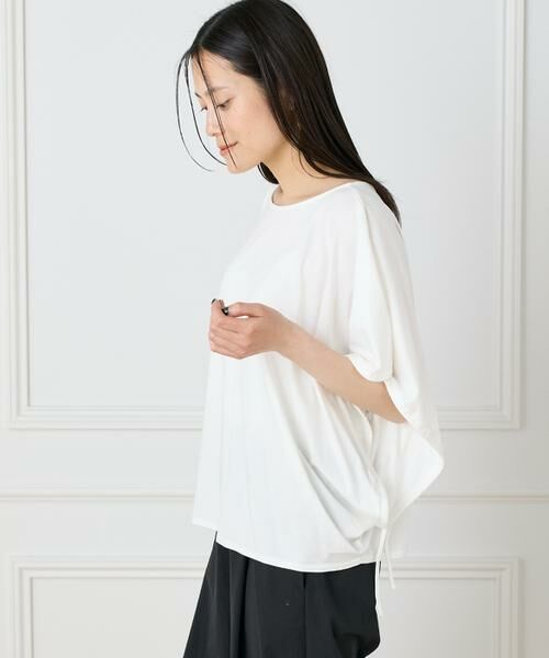 I.T.'S. international / イッツインターナショナル Tシャツ | ドローストリングスリーブカットソー | 詳細14