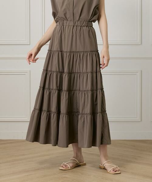 I.T.'S. international / イッツインターナショナル ロング・マキシ丈スカート | ティアードスカート | 詳細1