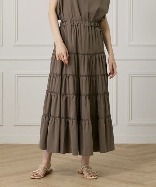 I.T.'S. international / イッツインターナショナル ロング・マキシ丈スカート | ティアードスカート | 詳細12