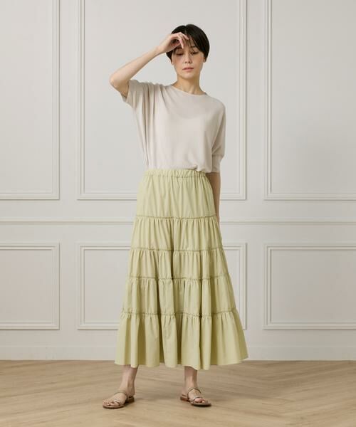 I.T.'S. international / イッツインターナショナル ロング・マキシ丈スカート | ティアードスカート | 詳細6