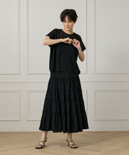 I.T.'S. international / イッツインターナショナル ロング・マキシ丈スカート | ティアードスカート | 詳細9