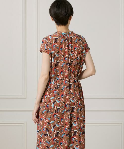 I.T.'S. international / イッツインターナショナル ロング・マキシ丈ワンピース | ヴィンテージフラワーIラインワンピース | 詳細8