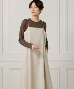 I.T.'S. international / イッツインターナショナル ミニ丈・ひざ丈ワンピース | Aラインキャミワンピース