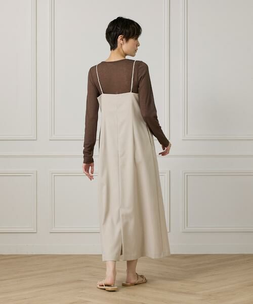 I.T.'S. international / イッツインターナショナル ミニ丈・ひざ丈ワンピース | Aラインキャミワンピース | 詳細5