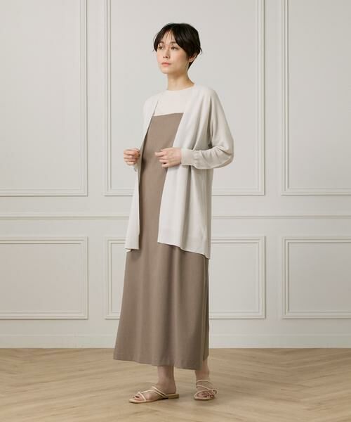 I.T.'S. international / イッツインターナショナル ミニ丈・ひざ丈ワンピース | Aラインキャミワンピース | 詳細7