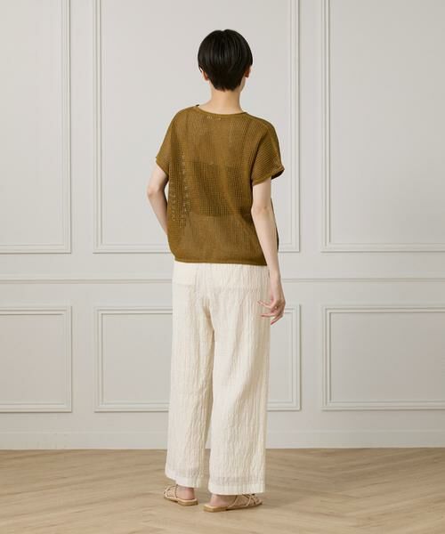 I.T.'S. international / イッツインターナショナル その他パンツ | シアーチェックイージーパンツ | 詳細5