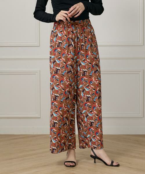 I.T.'S. international / イッツインターナショナル その他パンツ | ヴィンテージフラワーイージーパンツ | 詳細1