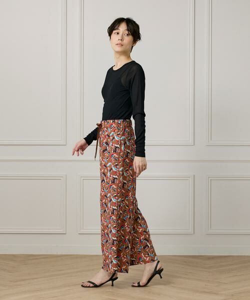 I.T.'S. international / イッツインターナショナル その他パンツ | ヴィンテージフラワーイージーパンツ | 詳細3