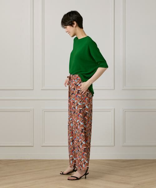 I.T.'S. international / イッツインターナショナル その他パンツ | ヴィンテージフラワーイージーパンツ | 詳細6