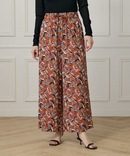 I.T.'S. international / イッツインターナショナル その他パンツ | ヴィンテージフラワーイージーパンツ | 詳細7