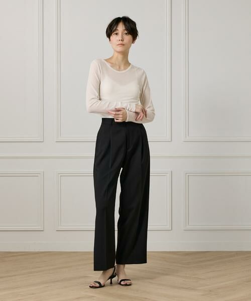I.T.'S. international / イッツインターナショナル その他パンツ | タックワイドパンツ | 詳細10
