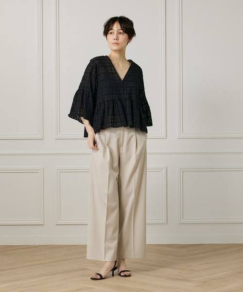 I.T.'S. international / イッツインターナショナル その他パンツ | タックワイドパンツ | 詳細8