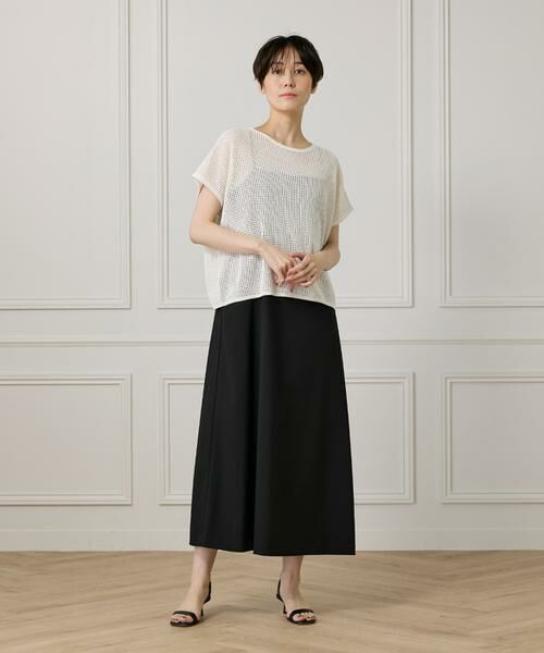 I.T.'S. international / イッツインターナショナル ベスト | メッシュ柄プルオーバー | 詳細2