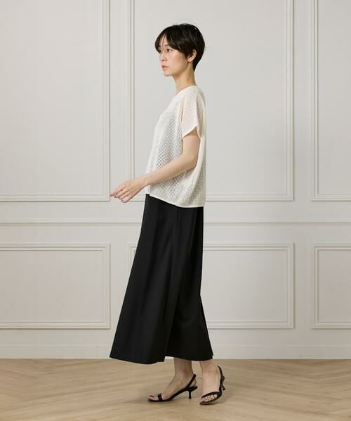 I.T.'S. international / イッツインターナショナル ベスト | メッシュ柄プルオーバー | 詳細3