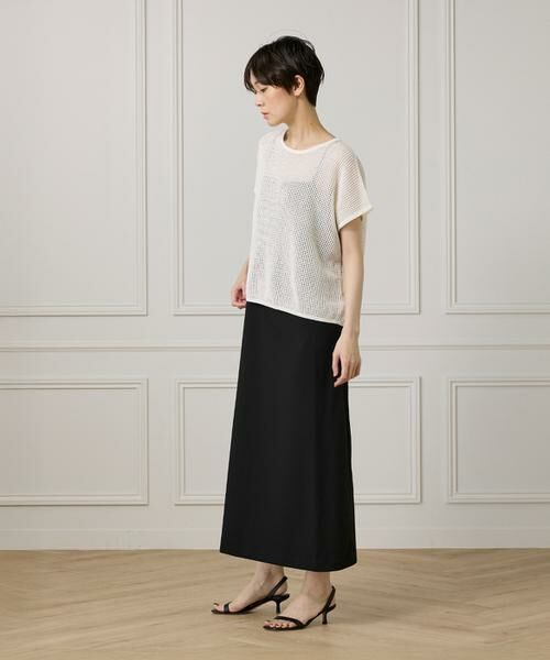 I.T.'S. international / イッツインターナショナル ベスト | メッシュ柄プルオーバー | 詳細4