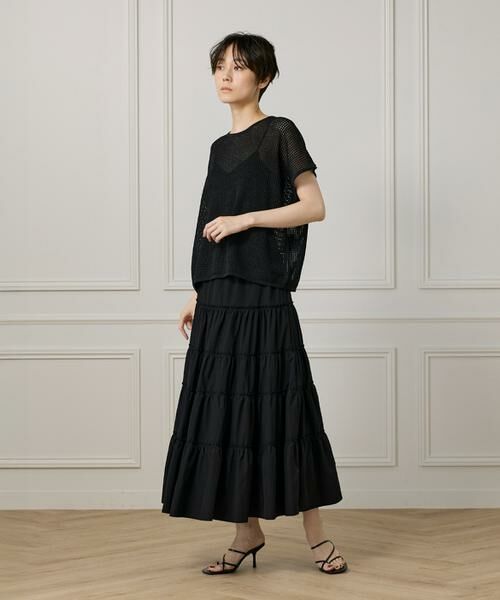 I.T.'S. international / イッツインターナショナル ベスト | メッシュ柄プルオーバー | 詳細28