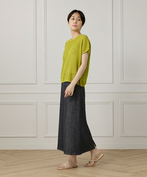 I.T.'S. international / イッツインターナショナル ベスト | メッシュ柄プルオーバー | 詳細23