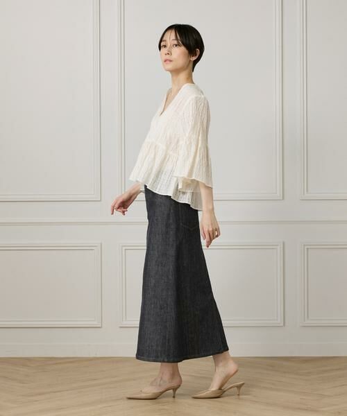 I.T.'S. international / イッツインターナショナル シャツ・ブラウス | シアーチェックペプラムブラウス | 詳細22