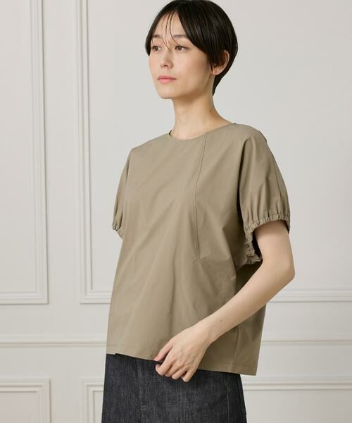 I.T.'S. international / イッツインターナショナル カットソー | キャザースリーブブラウス《撥水加工》 | 詳細1